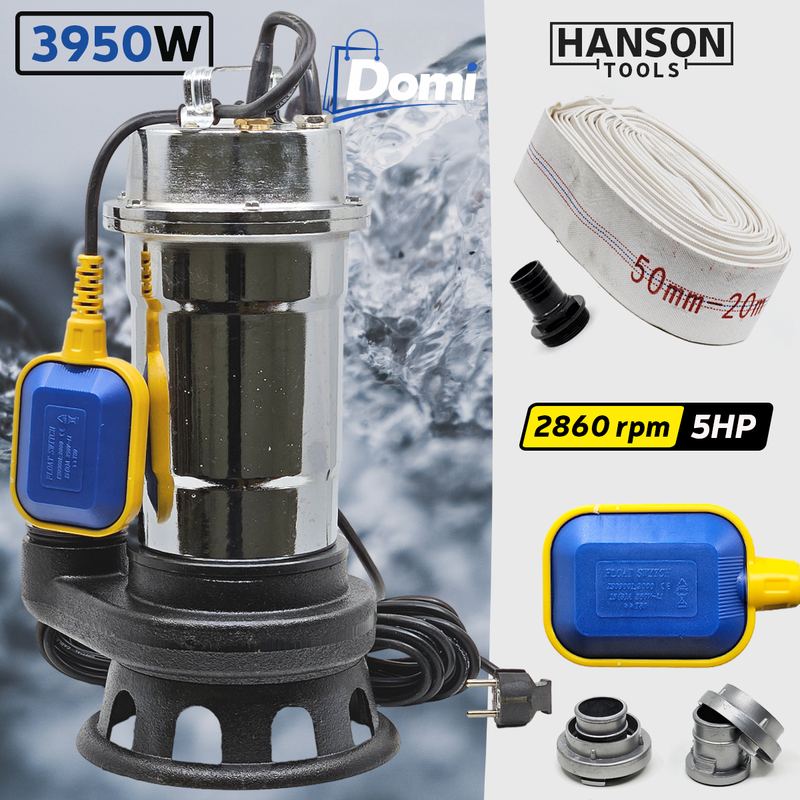 HANSON POTOPNA PUMPA ZA PRLJAVU VODU 3950W