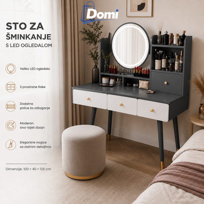 STO ZA ŠMINKANJE "BELLA"