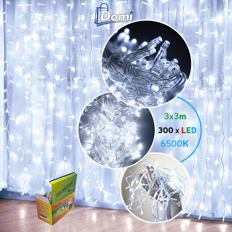 LED ZAVESA 3x3m